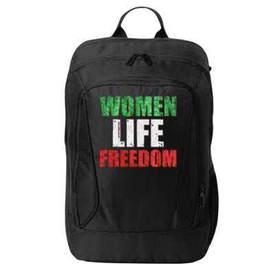 Women Life Freedom Mahsa Amini Rise With The Women Of Iran City Backpack