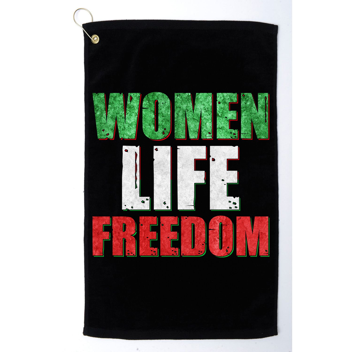 Women Life Freedom Mahsa Amini Rise With The Women Of Iran Golf Towel