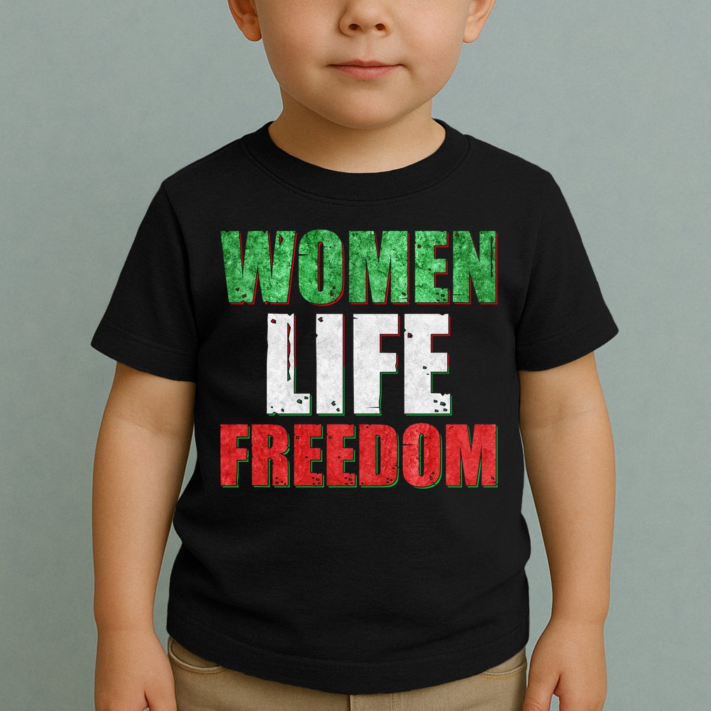 Women Life Freedom Mahsa Amini Rise With The Women Of Iran Toddler T-Shirt