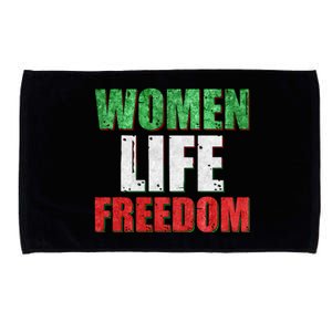 Women Life Freedom Mahsa Amini Rise With The Women Of Iran Microfiber Hand Towel