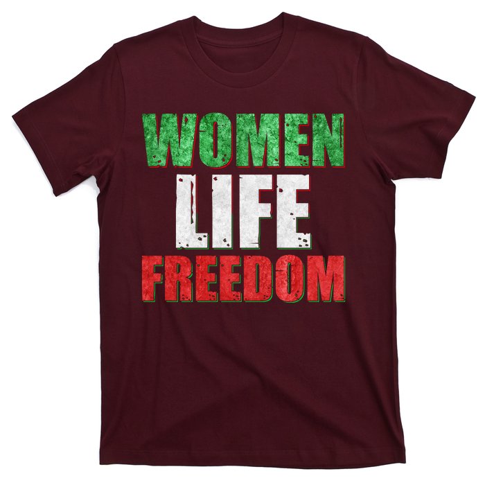 Women Life Freedom Mahsa Amini Rise With The Women Of Iran T-Shirt