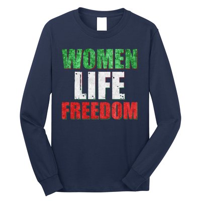 Women Life Freedom Mahsa Amini Rise With The Women Of Iran Long Sleeve Shirt