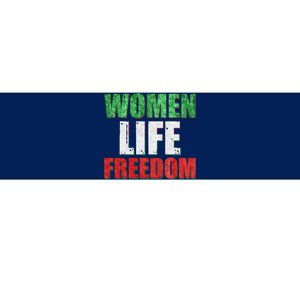 Women Life Freedom Mahsa Amini Rise With The Women Of Iran Bumper Sticker