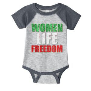 Women Life Freedom Mahsa Amini Rise With The Women Of Iran Infant Baby Jersey Bodysuit