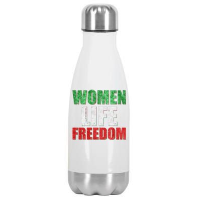 Women Life Freedom Mahsa Amini Rise With The Women Of Iran Stainless Steel Insulated Water Bottle