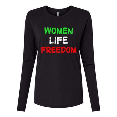 Women Life Freedom Vintage Design Womens Cotton Relaxed Long Sleeve T-Shirt