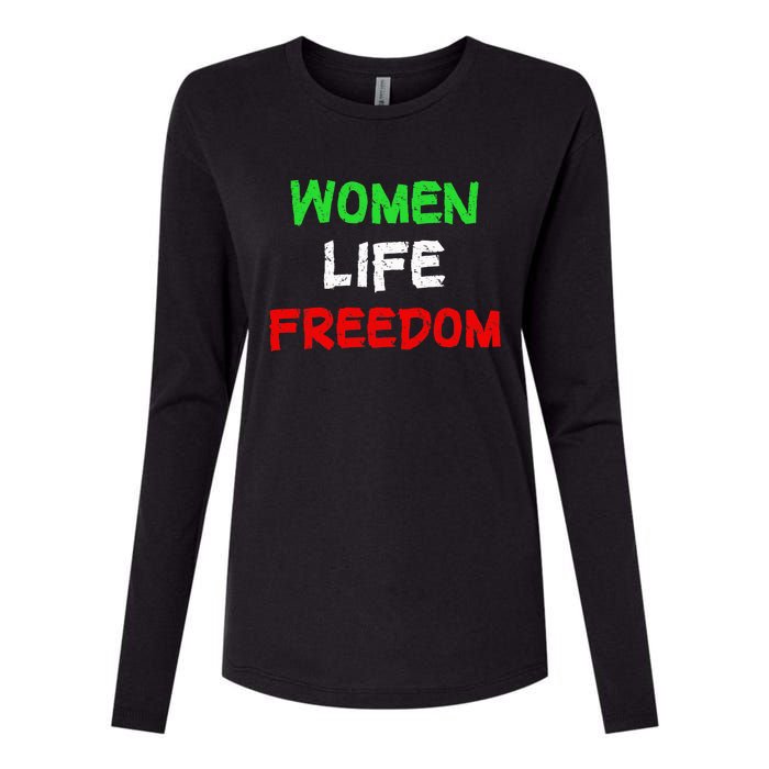 Women Life Freedom Vintage Design Womens Cotton Relaxed Long Sleeve T-Shirt