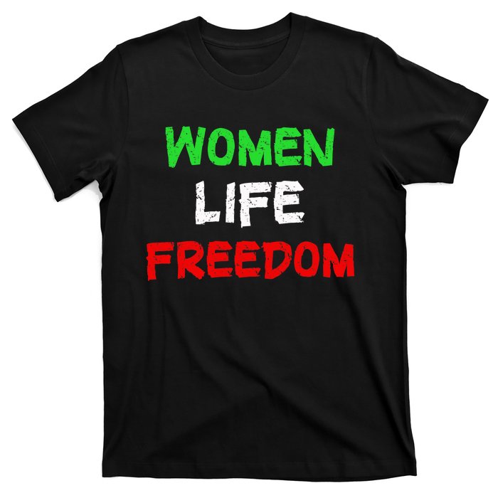 Women Life Freedom Vintage Design T-Shirt