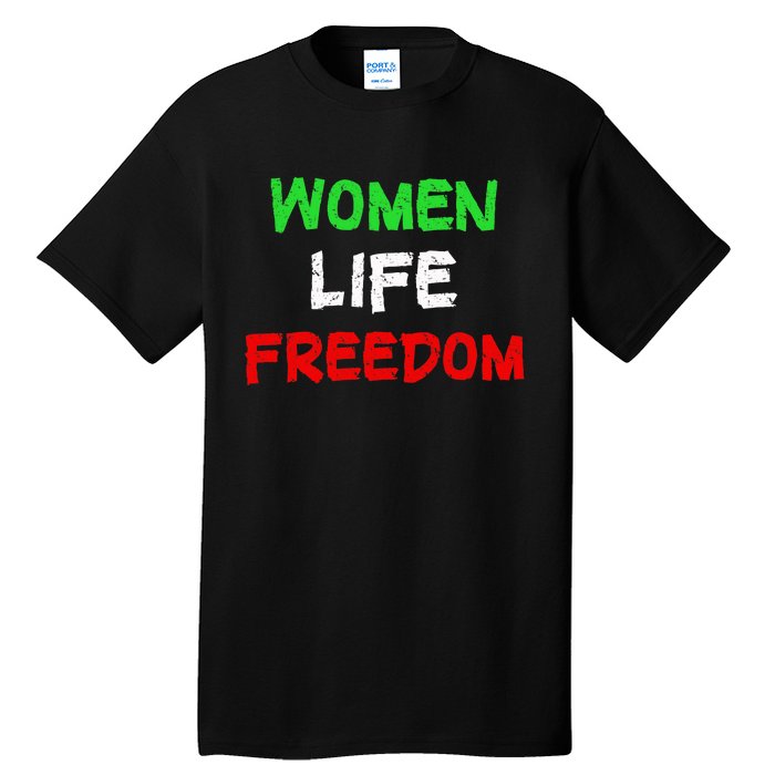 Women Life Freedom Vintage Design Tall T-Shirt