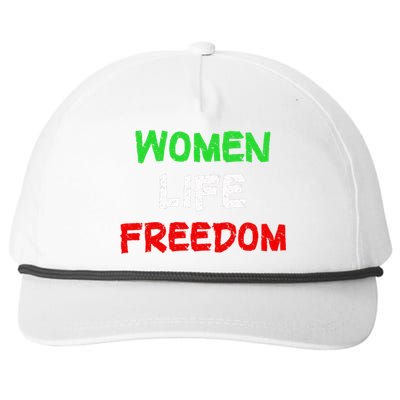 Women Life Freedom Vintage Design Snapback Five-Panel Rope Hat