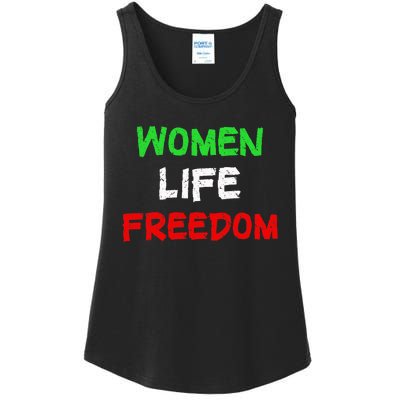 Women Life Freedom Vintage Design Ladies Essential Tank