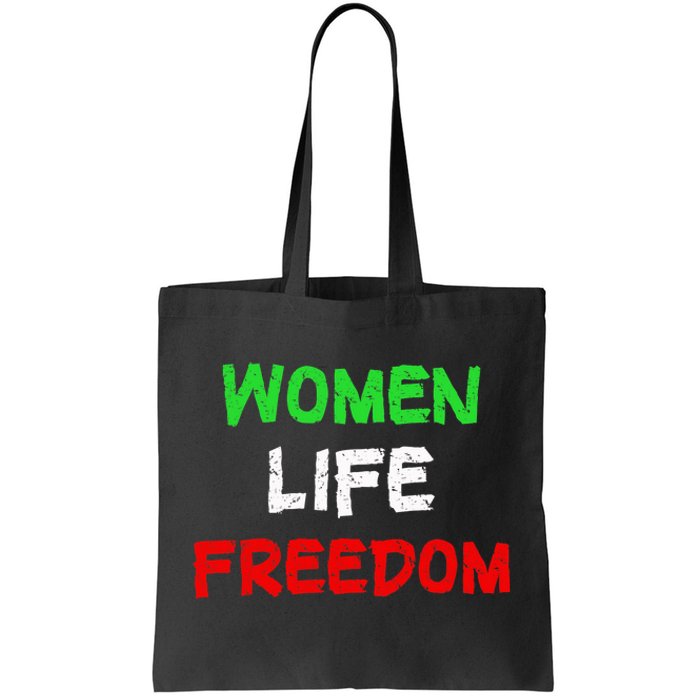 Women Life Freedom Vintage Design Tote Bag