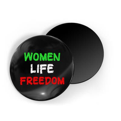 Women Life Freedom Vintage Design Magnet