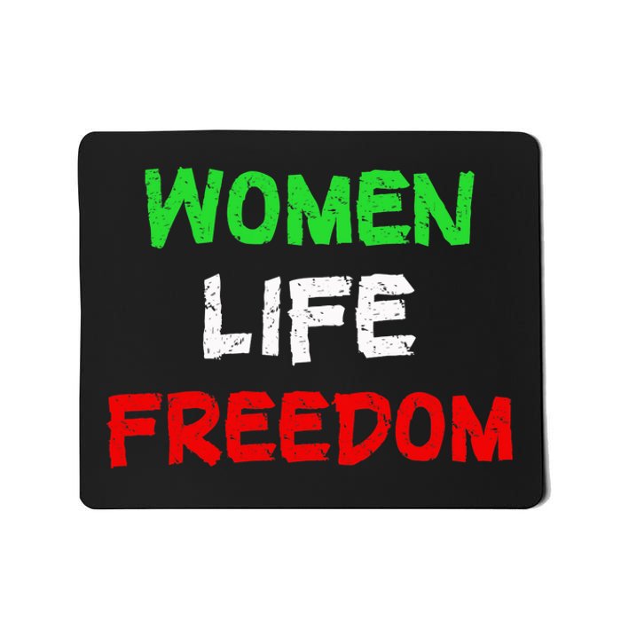 Women Life Freedom Vintage Design Mousepad