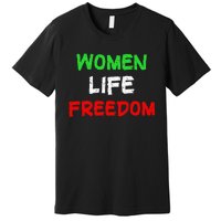 Women Life Freedom Vintage Design Premium T-Shirt