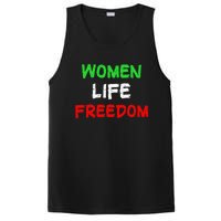 Women Life Freedom Vintage Design PosiCharge Competitor Tank