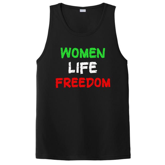 Women Life Freedom Vintage Design PosiCharge Competitor Tank