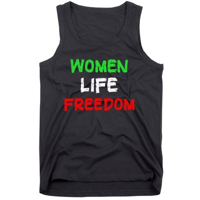 Women Life Freedom Vintage Design Tank Top