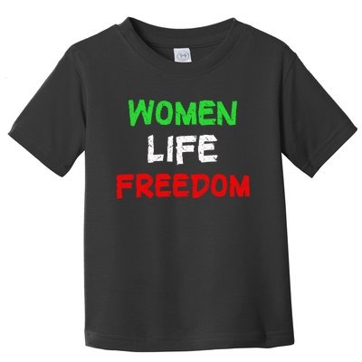 Women Life Freedom Vintage Design Toddler T-Shirt