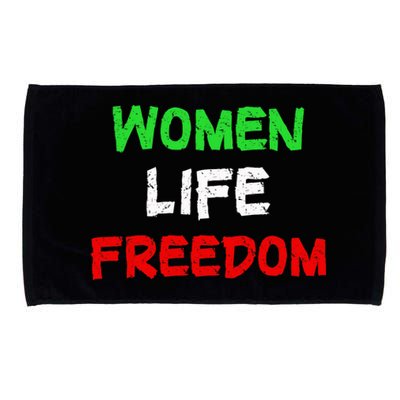 Women Life Freedom Vintage Design Microfiber Hand Towel