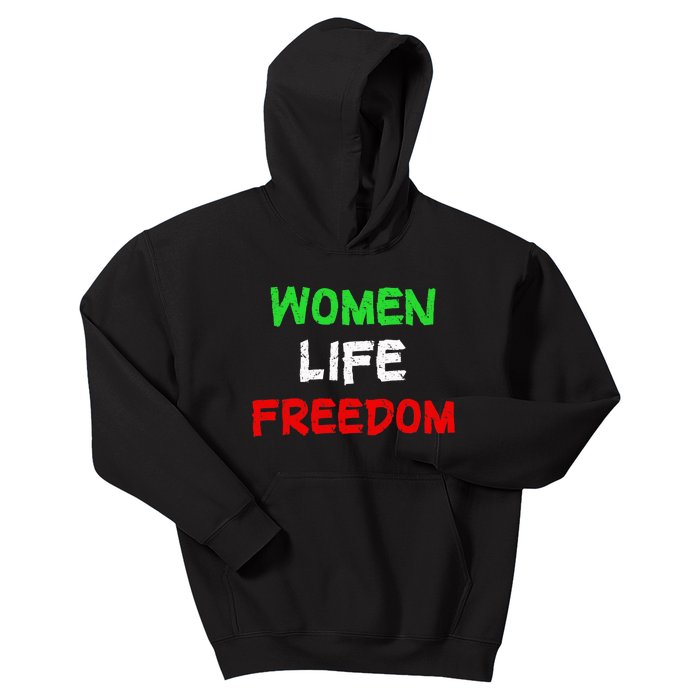 Women Life Freedom Vintage Design Kids Hoodie