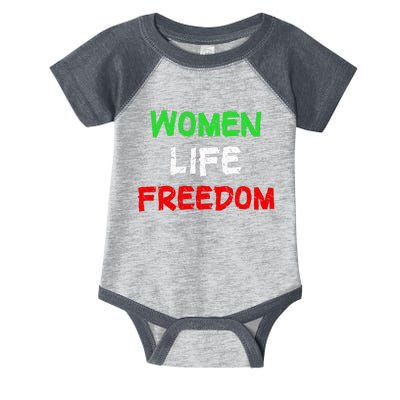 Women Life Freedom Vintage Design Infant Baby Jersey Bodysuit