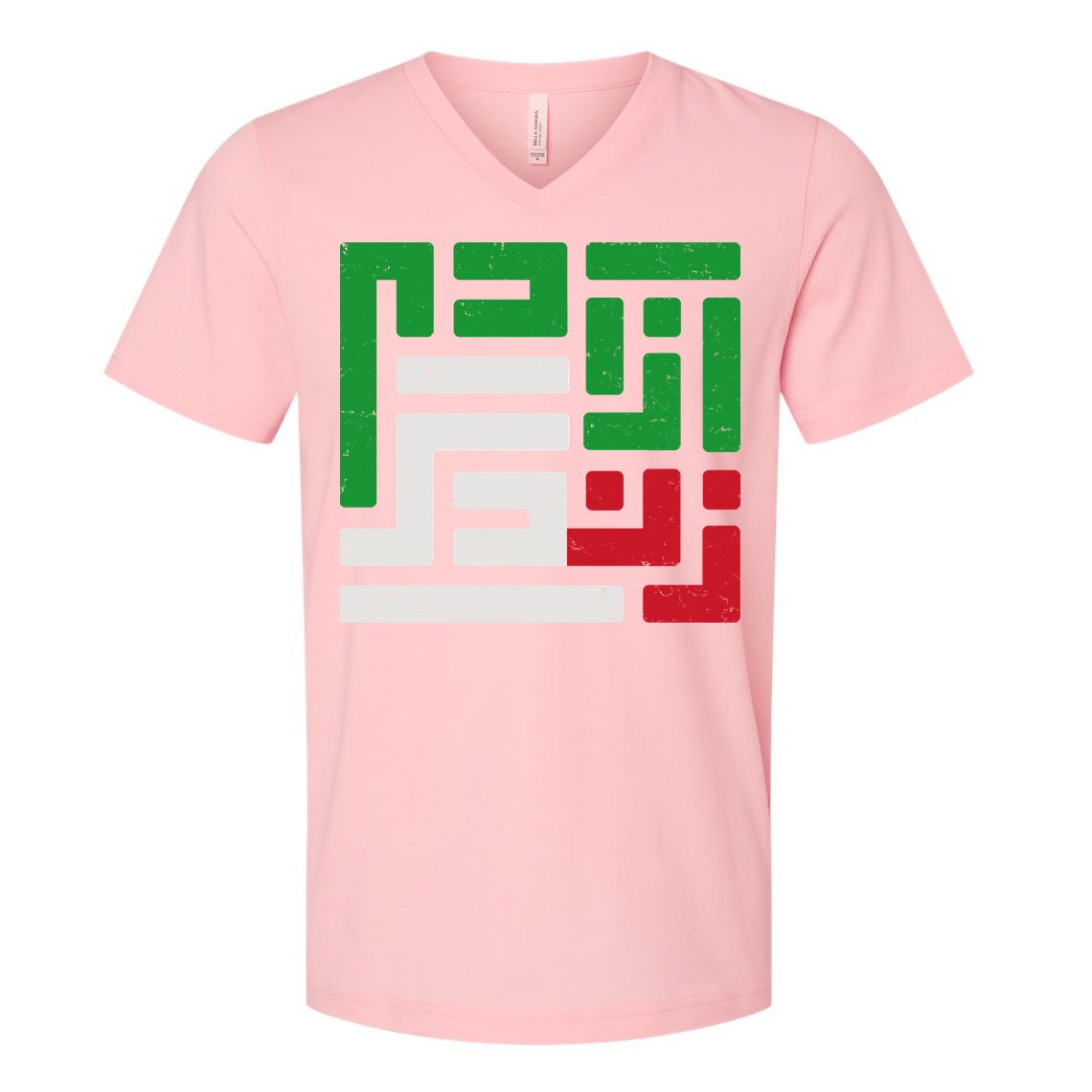 Woman Life Freedom Rise With The Women Of Iran Symbol Mahsa Amini V-Neck T-Shirt