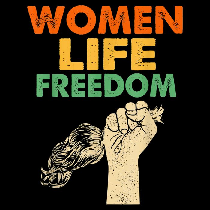 Women Life Freedom Iran Feminist Vintage Cooling Performance Crew T-Shirt