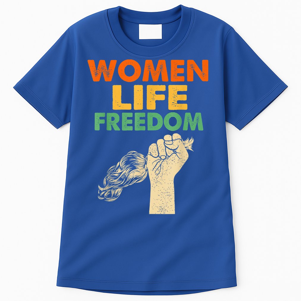 Women Life Freedom Iran Feminist Vintage Tall T-Shirt