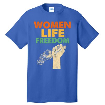 Women Life Freedom Iran Feminist Vintage Tall T-Shirt