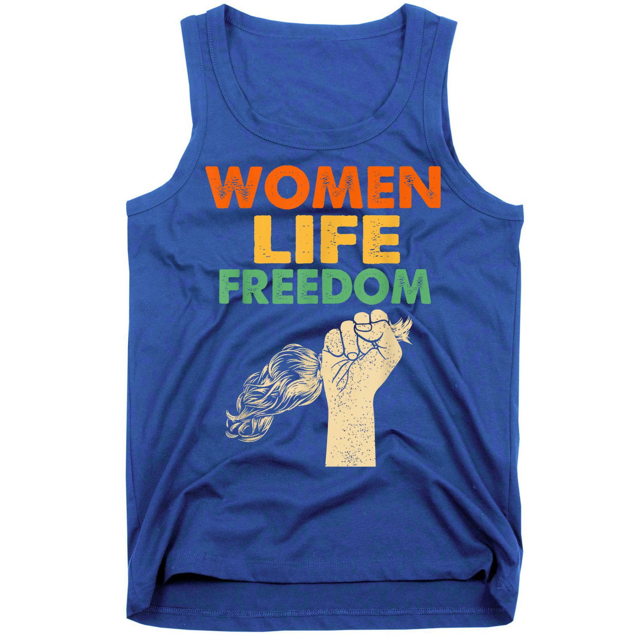 Women Life Freedom Iran Feminist Vintage Tank Top