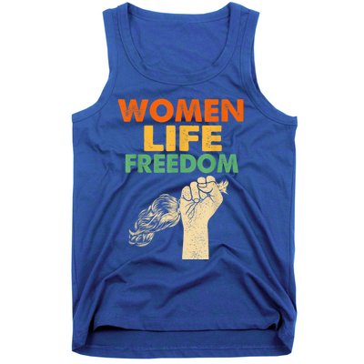 Women Life Freedom Iran Feminist Vintage Tank Top