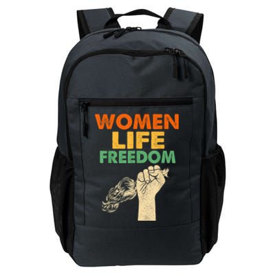 Women Life Freedom Iran Feminist Vintage Daily Commute Backpack