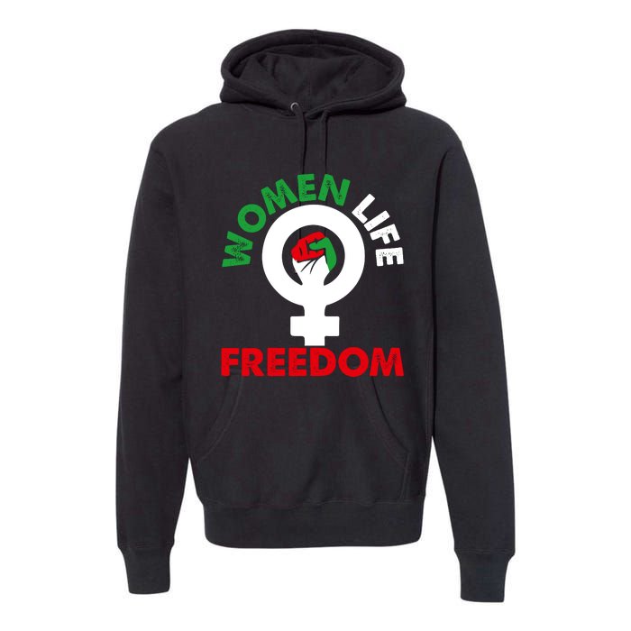 Women Life Freedom IranIran Premium Hoodie