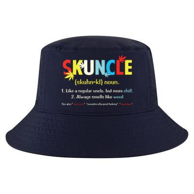 Weed Lover Fun Uncle Weed Smoker Skuncle Marijuana Cannabis Cool Comfort Performance Bucket Hat