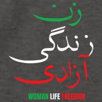 Woman Life Freedom Iran Zan Zendegi Azadi Persian Vector Backpack