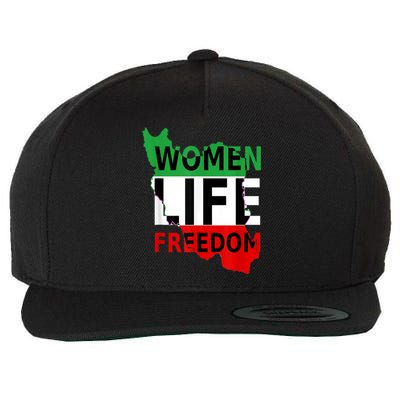 Wo Life Freedom Gift Wool Snapback Cap