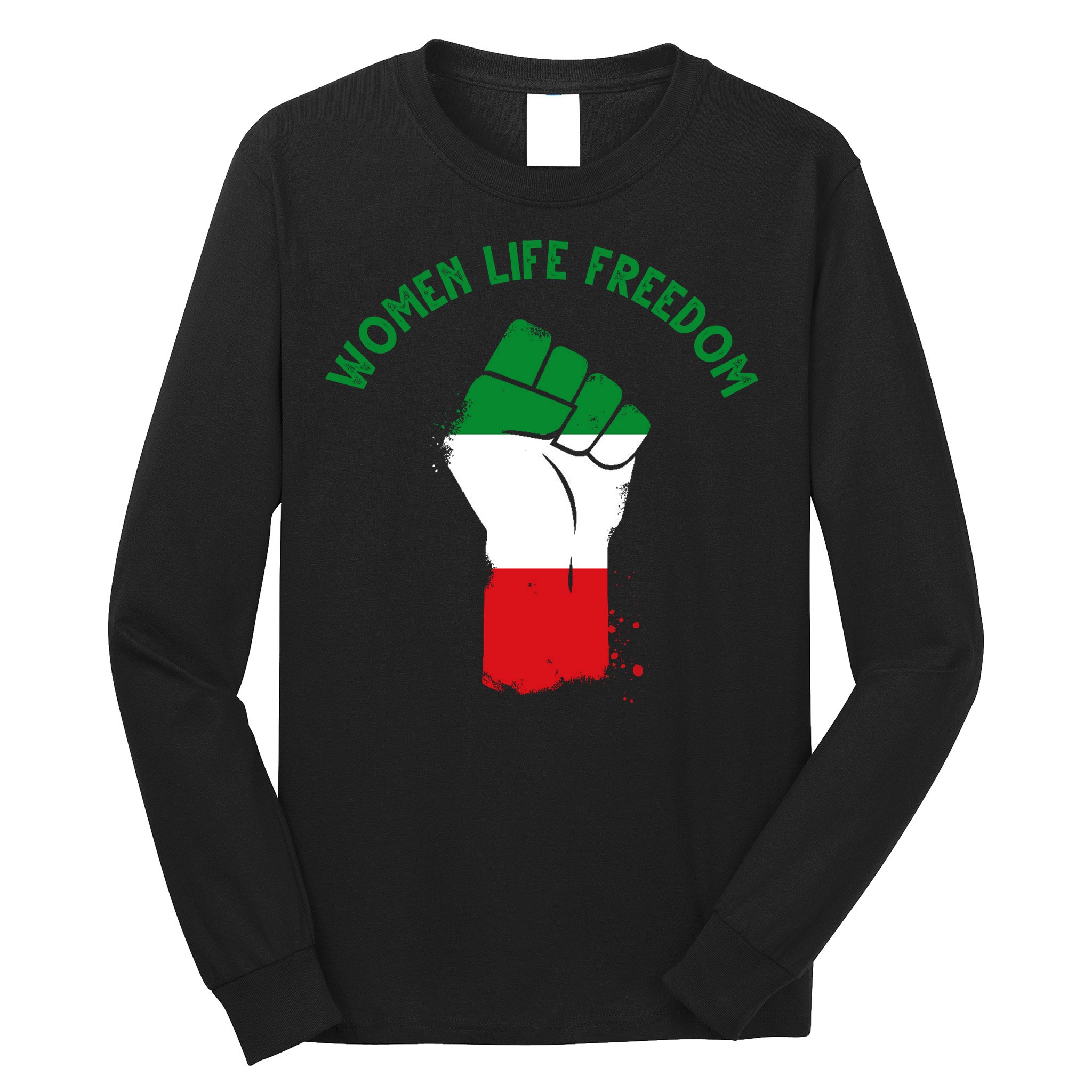 Women Life Freedom Long Sleeve Shirt