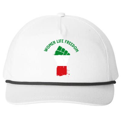 Women Life Freedom Snapback Five-Panel Rope Hat