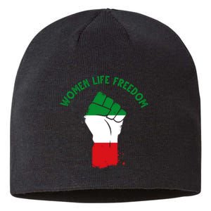 Women Life Freedom Sustainable Beanie