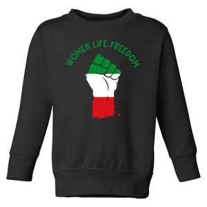 Women Life Freedom Toddler Sweatshirt