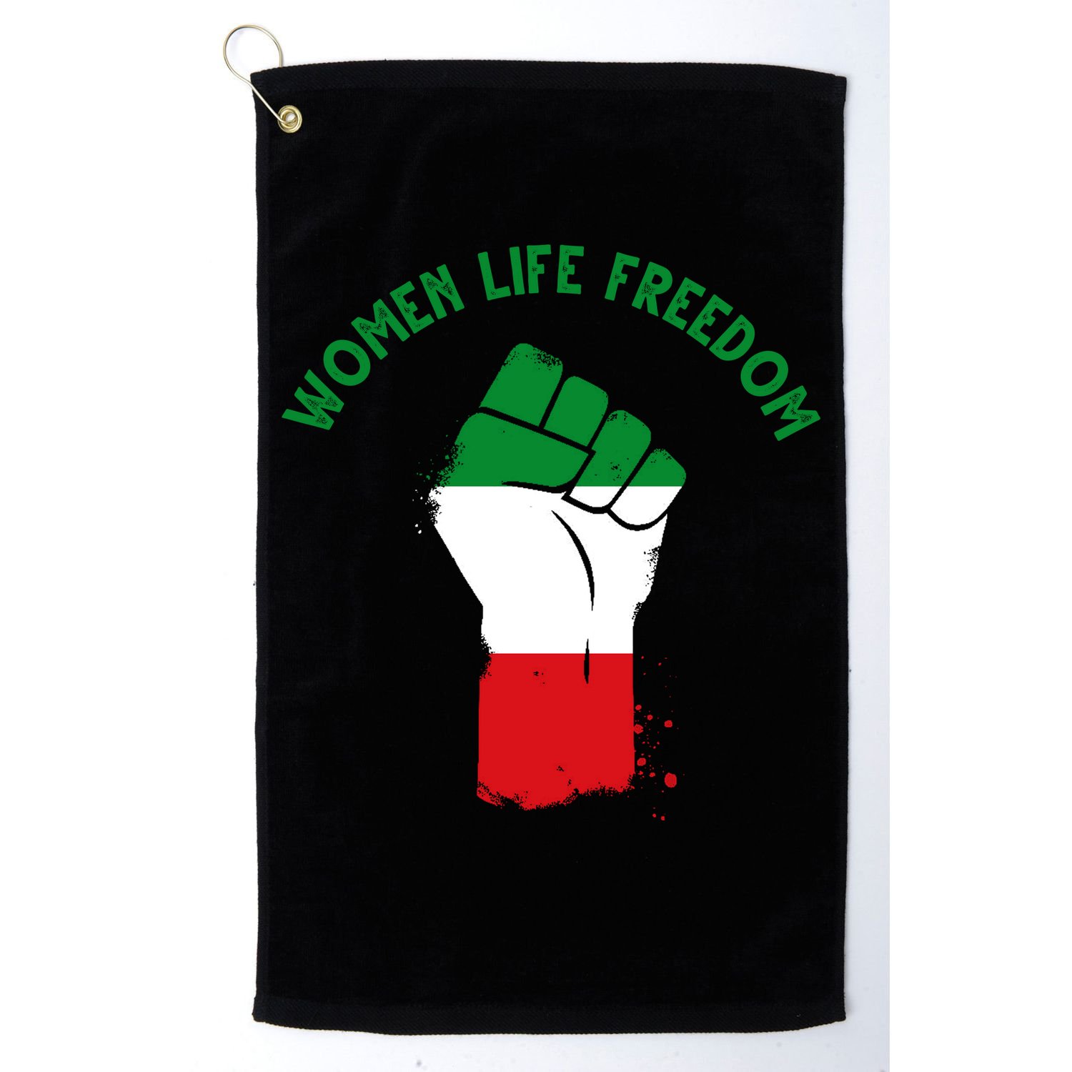 Women Life Freedom Golf Towel
