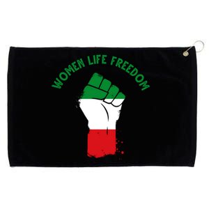 Women Life Freedom Grommeted Golf Towel