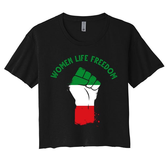 Women Life Freedom Crop Top