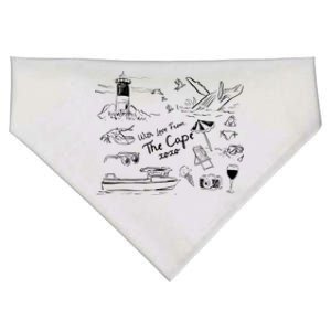 With Love From The Cape Xoxo USA-Made Doggie Bandana