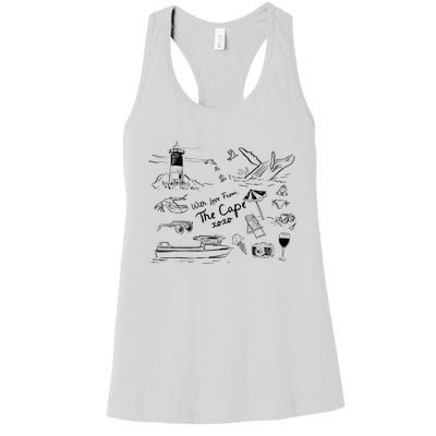 With Love From The Cape Xoxo Women's Racerback Tank