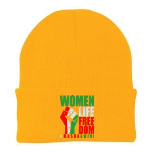 Women Life Freedom #Masha Amini Women Of Iran Knit Cap Winter Beanie