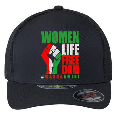 Women Life Freedom #Masha Amini Women Of Iran Flexfit Unipanel Trucker Cap