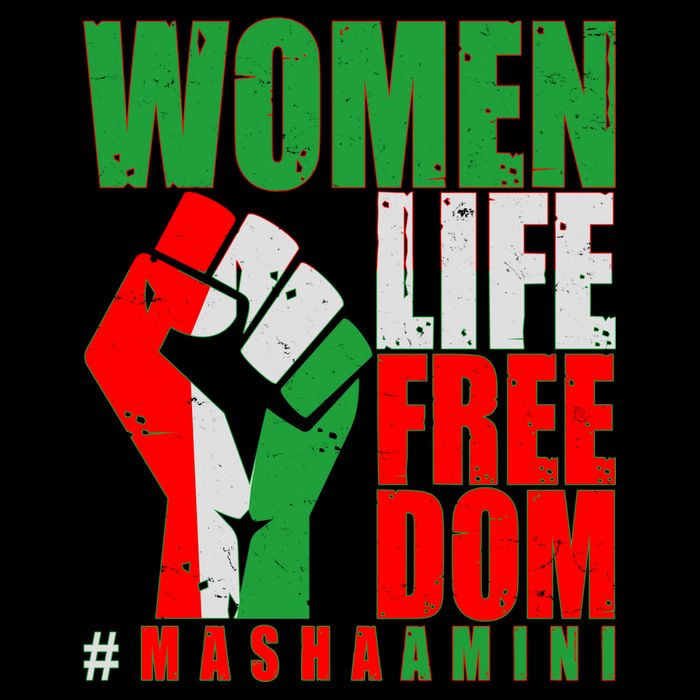 Women Life Freedom #Masha Amini Women Of Iran 16 in Basic Backpack