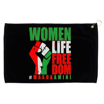 Women Life Freedom #Masha Amini Women Of Iran Grommeted Golf Towel